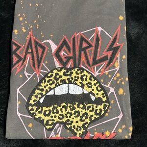 Sweet Claire Gray Graphic Tee